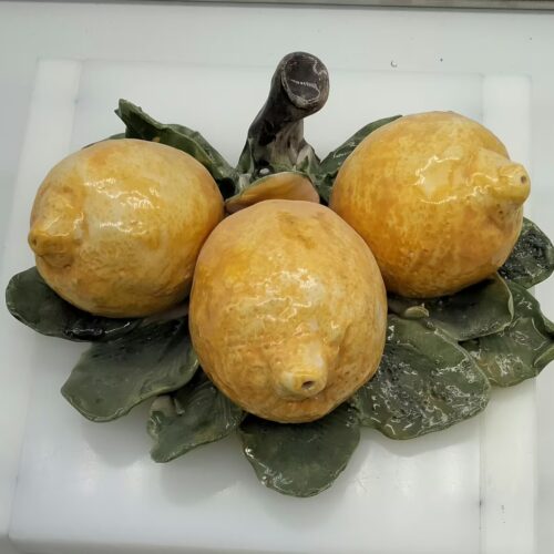 ML-limoni composizione - ceramica artigianale di Grottaglie