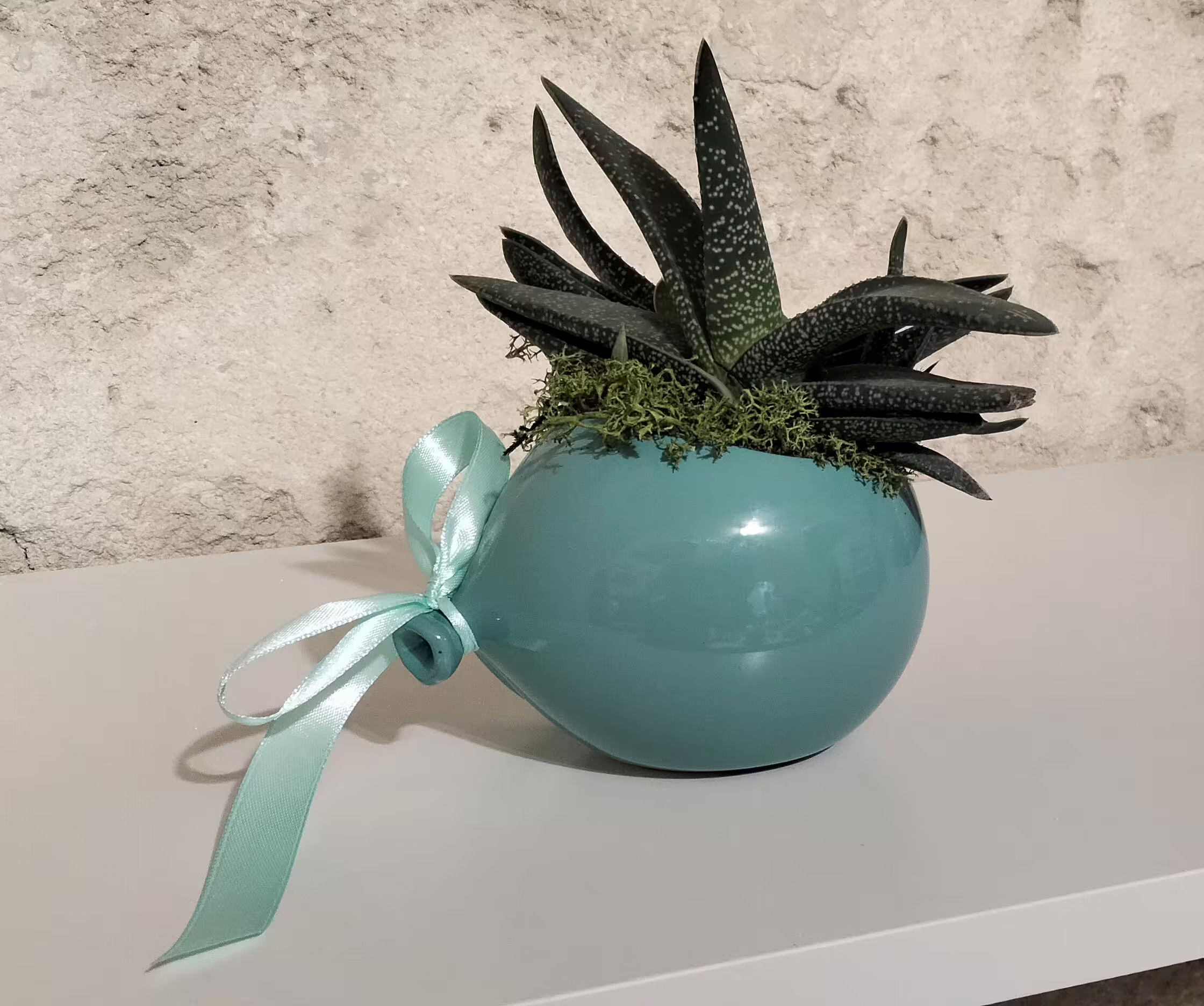 ml palloncino pianta6 - ceramica artigianale di Grottaglie